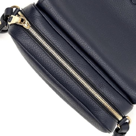 NEW Prada Vitello Phenix Black Leather Crossbody Bag 💯Authentic - Picture 4 of 11